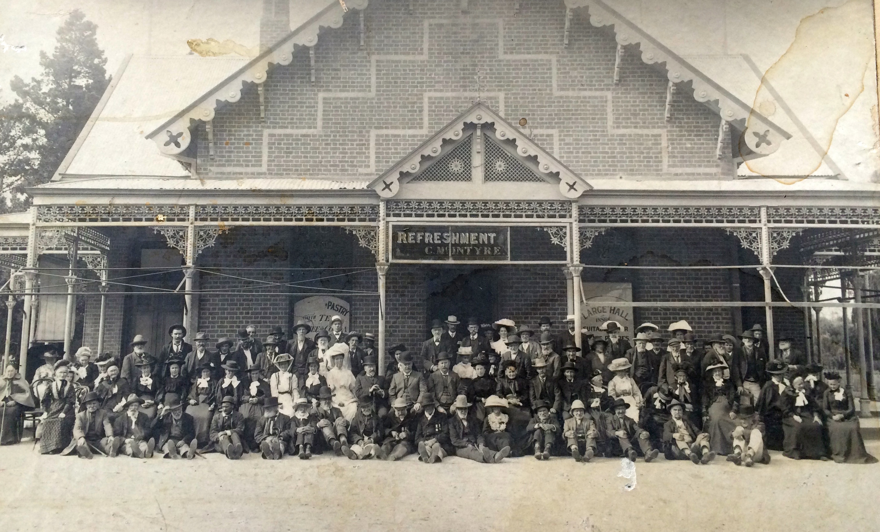 Ballarat Benevolent Asylum from postcard - Ballarat Historical Society